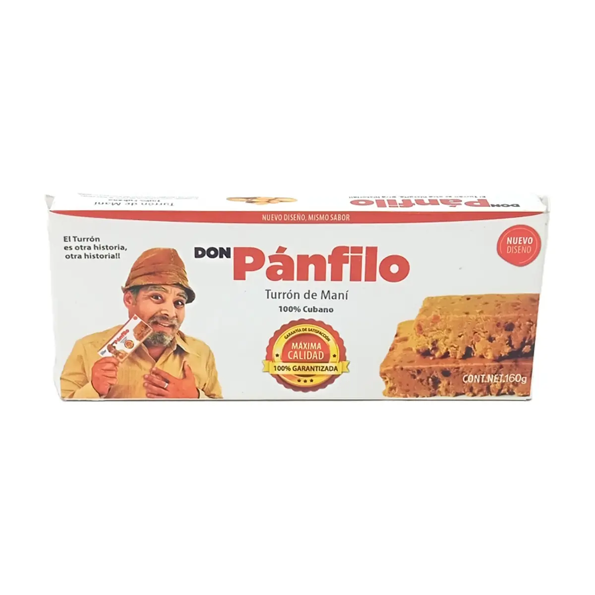 Turrón de maní Don Pánfilo (160 g / 5.6 oz)