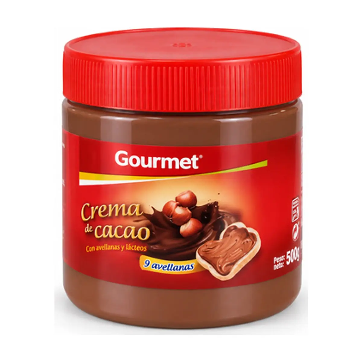 Crema Cacao (500g) GOURMET - Imagen 1