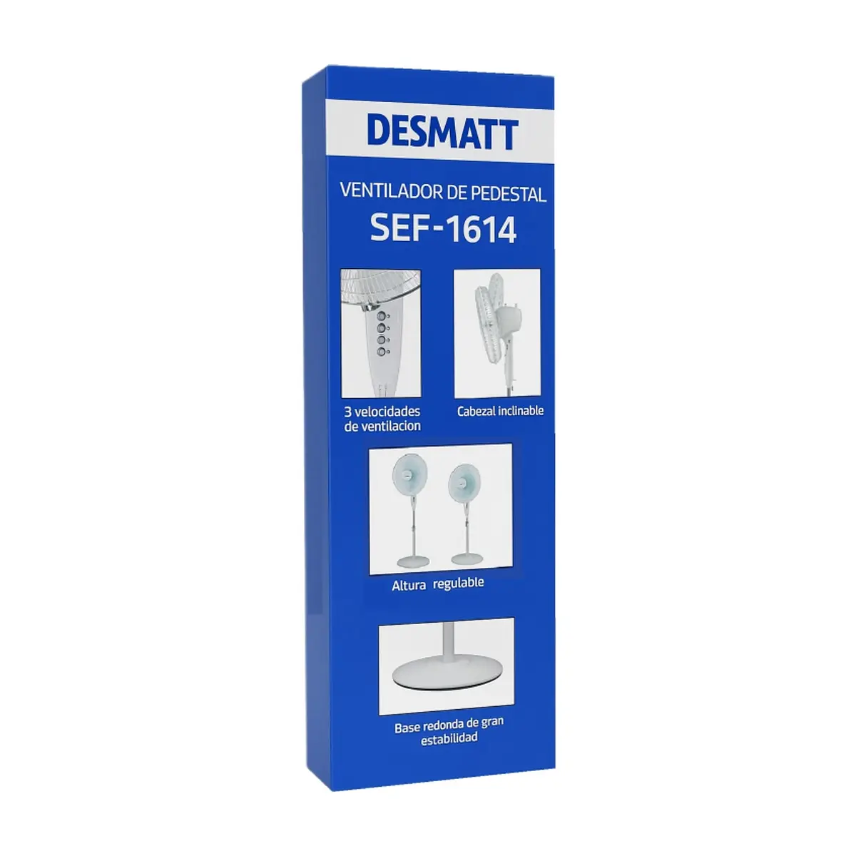 Ventilador de pedestal Desmatt SEF-1614 - Thumbnail 2