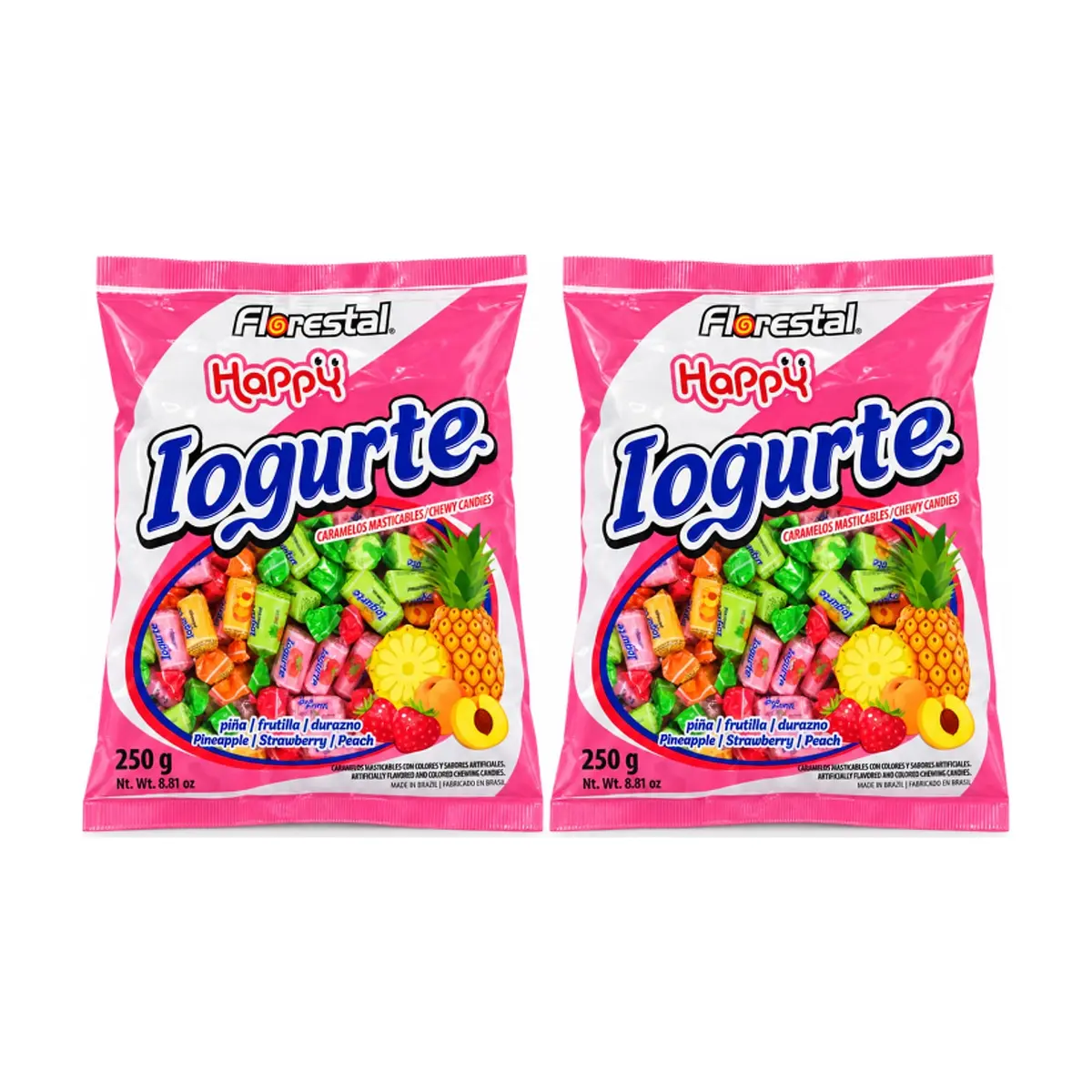 Paquete de caramelos masticables aromatizados Florestal (2 x 250 g / 8.81 oz) - Imagen 1