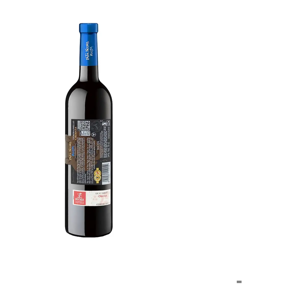 Vino tinto Tempranillo Crianza Rioja Pata Negra (750 ml) - Thumbnail 2