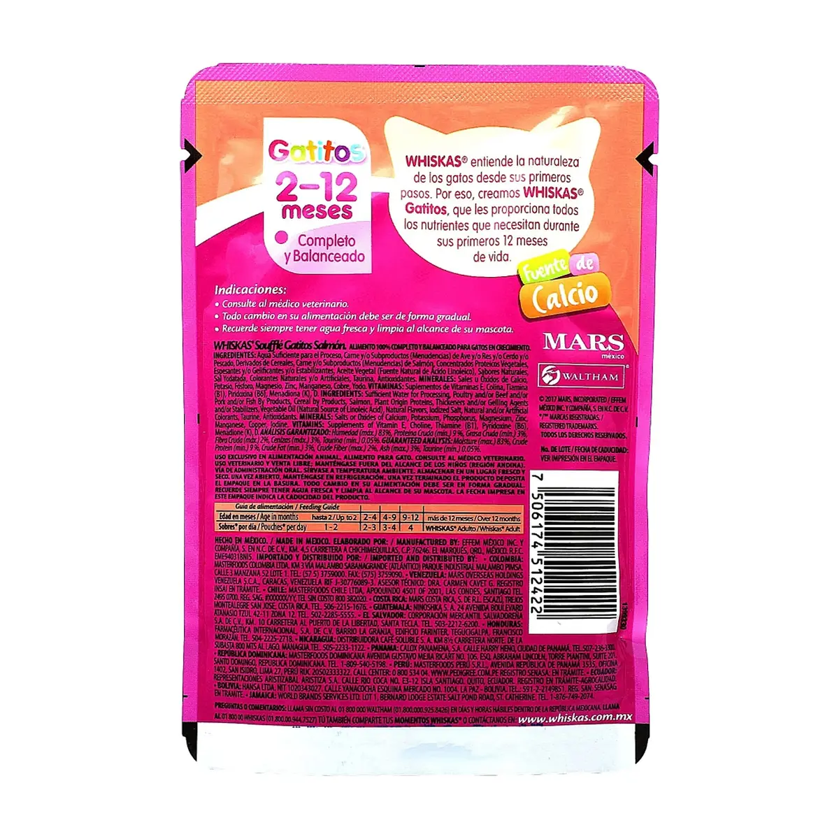 Alimento para gatitos de 2 a 12 meses soufflé de salmón Whiskas (85 g / 2.99 oz) - Miniatura 2