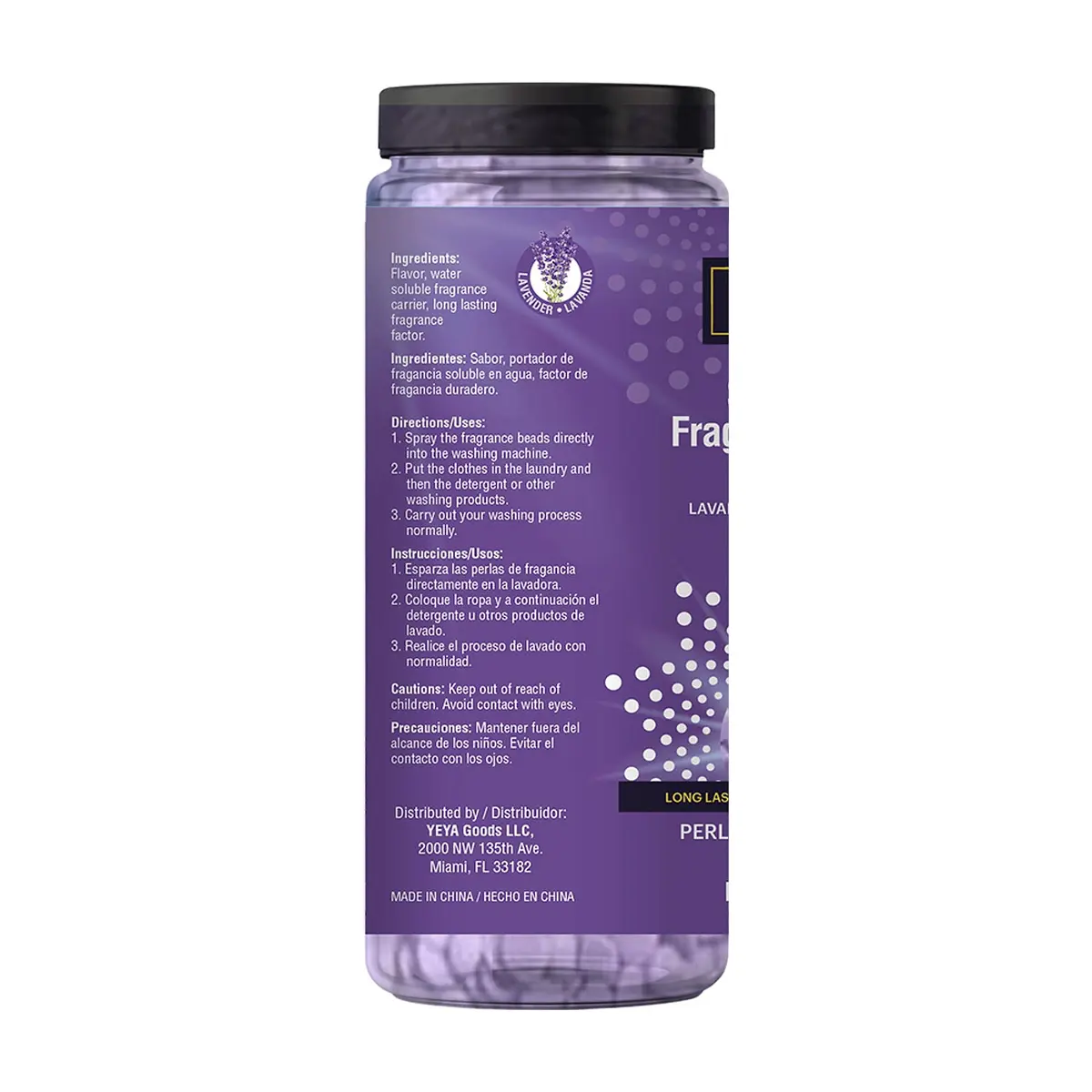 Perlas de fragancia suavizantes lavanda YEYA (200 g / 7.05 oz) - Thumbnail 2