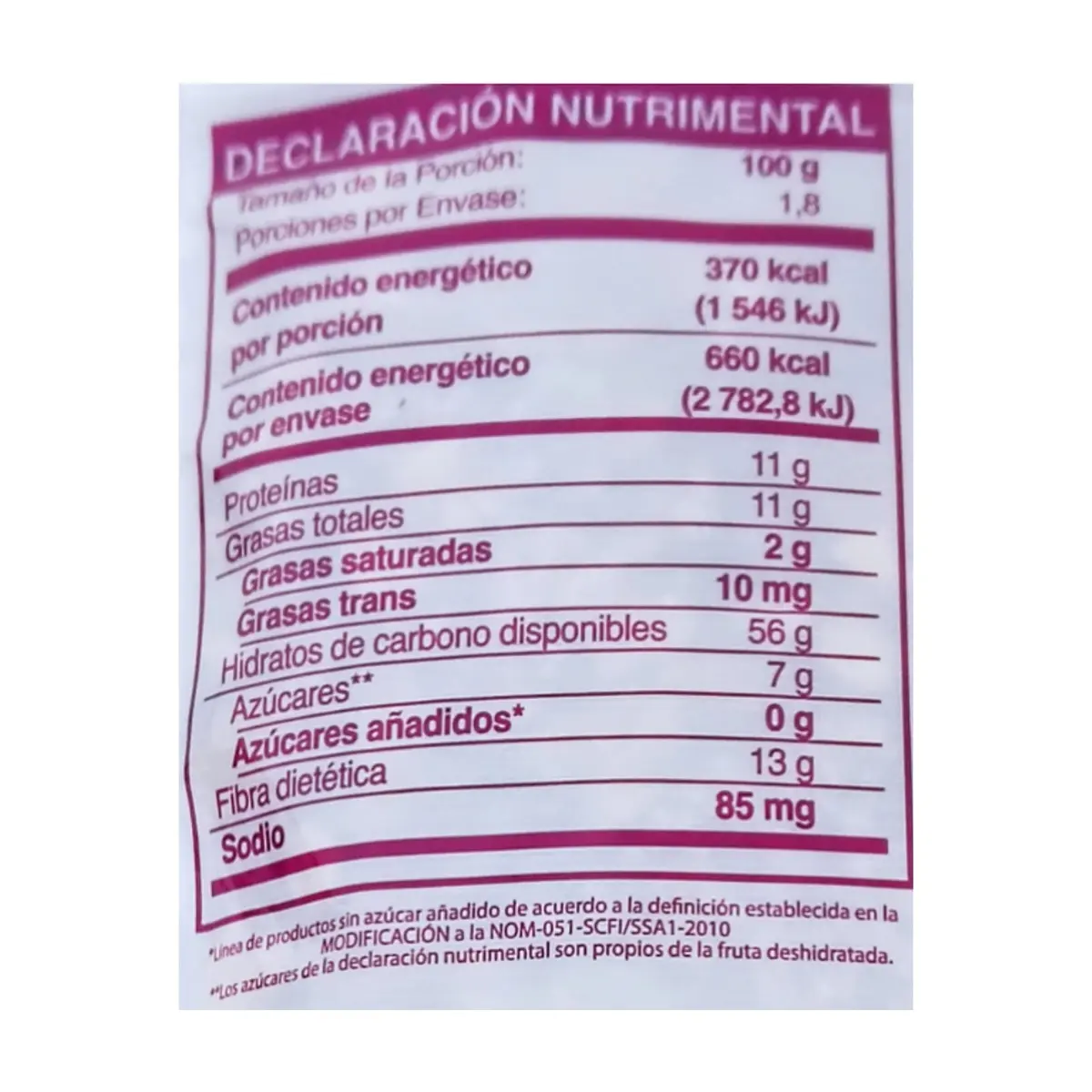 Cereal de granola sin azúcar con arándanos y mora azul Granvita (180 g / 6.3 oz) - Thumbnail 8