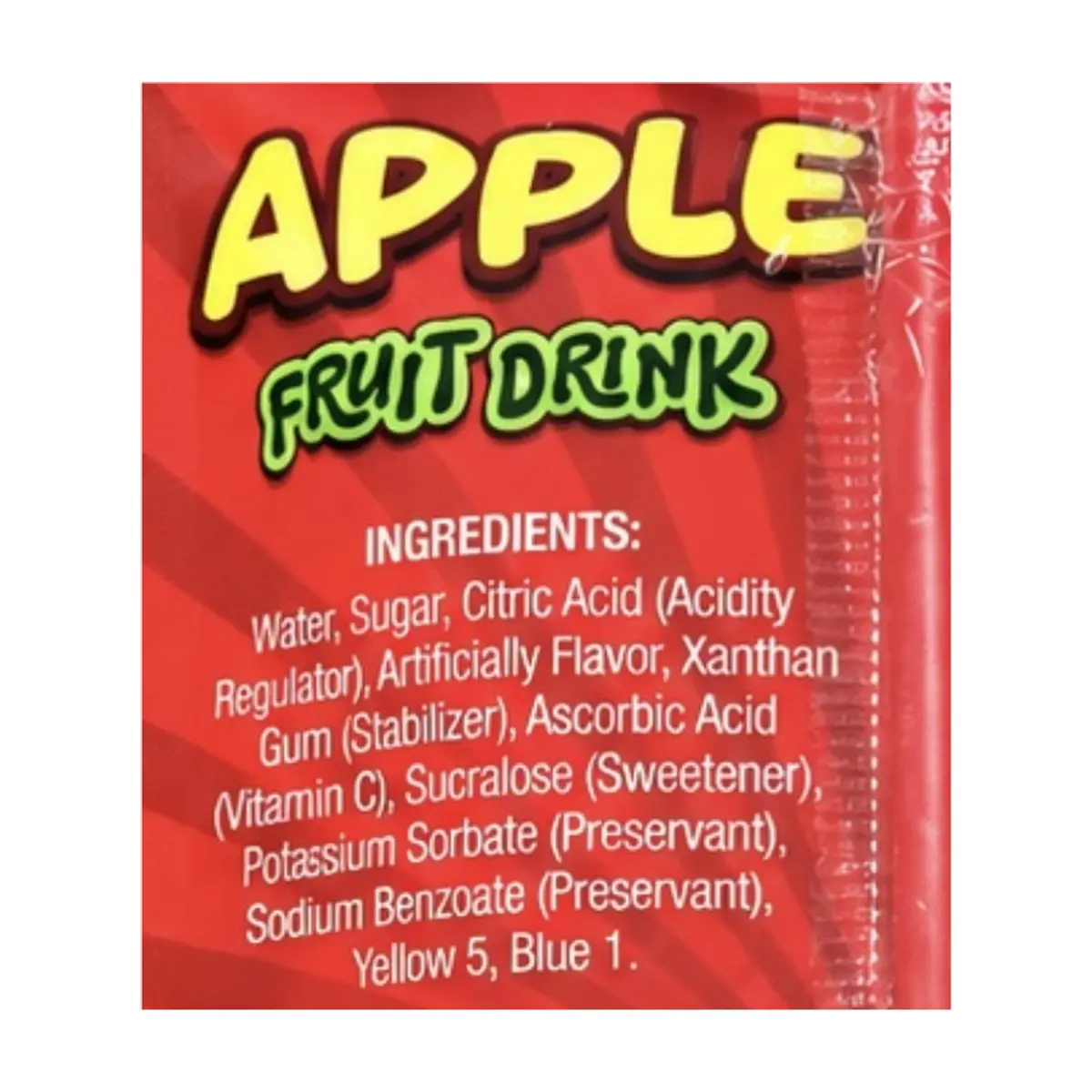 Bebida de fruta con sabor artificial a manzana Gayeyitas (180 ml / 6.1 fl oz) - Thumbnail 3