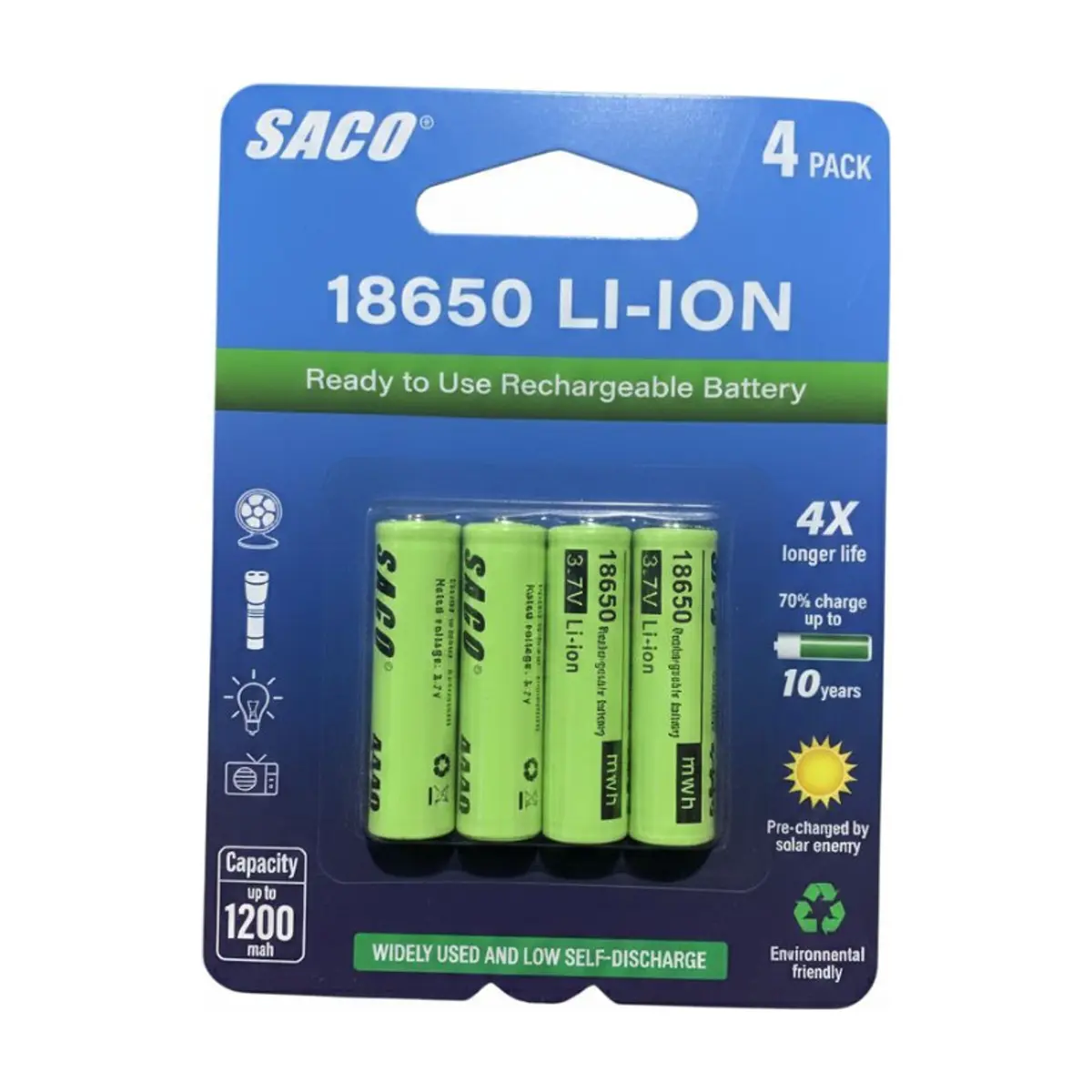 Baterías recargables Saco 04-FR-34157