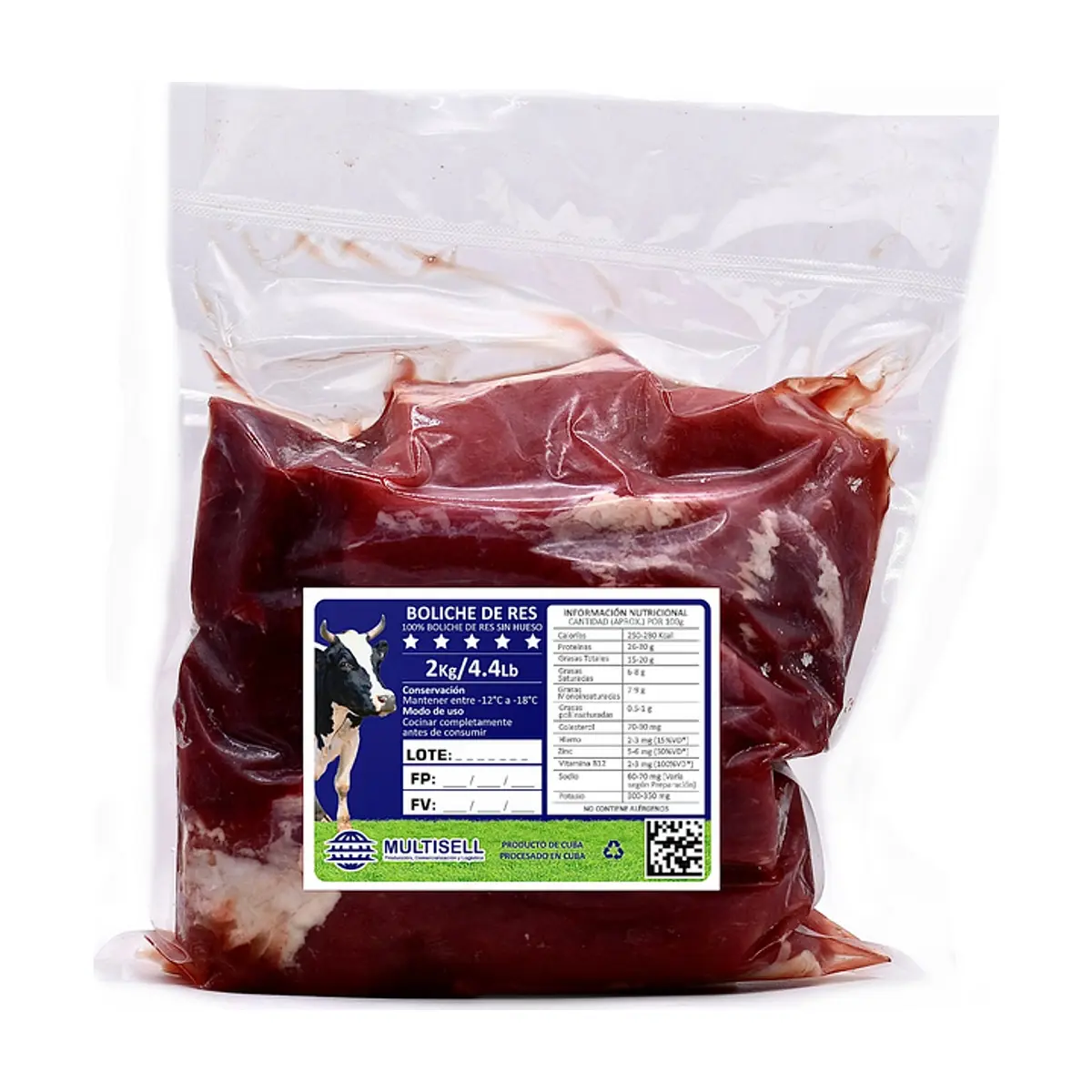 Boliche de res Multisell (2 kg / 4.4 lb) - Thumbnail 3