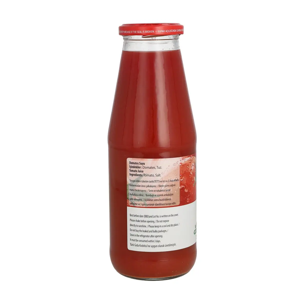 Jugo de tomate Burcu (700 g / 1.54 lb) - Thumbnail 3