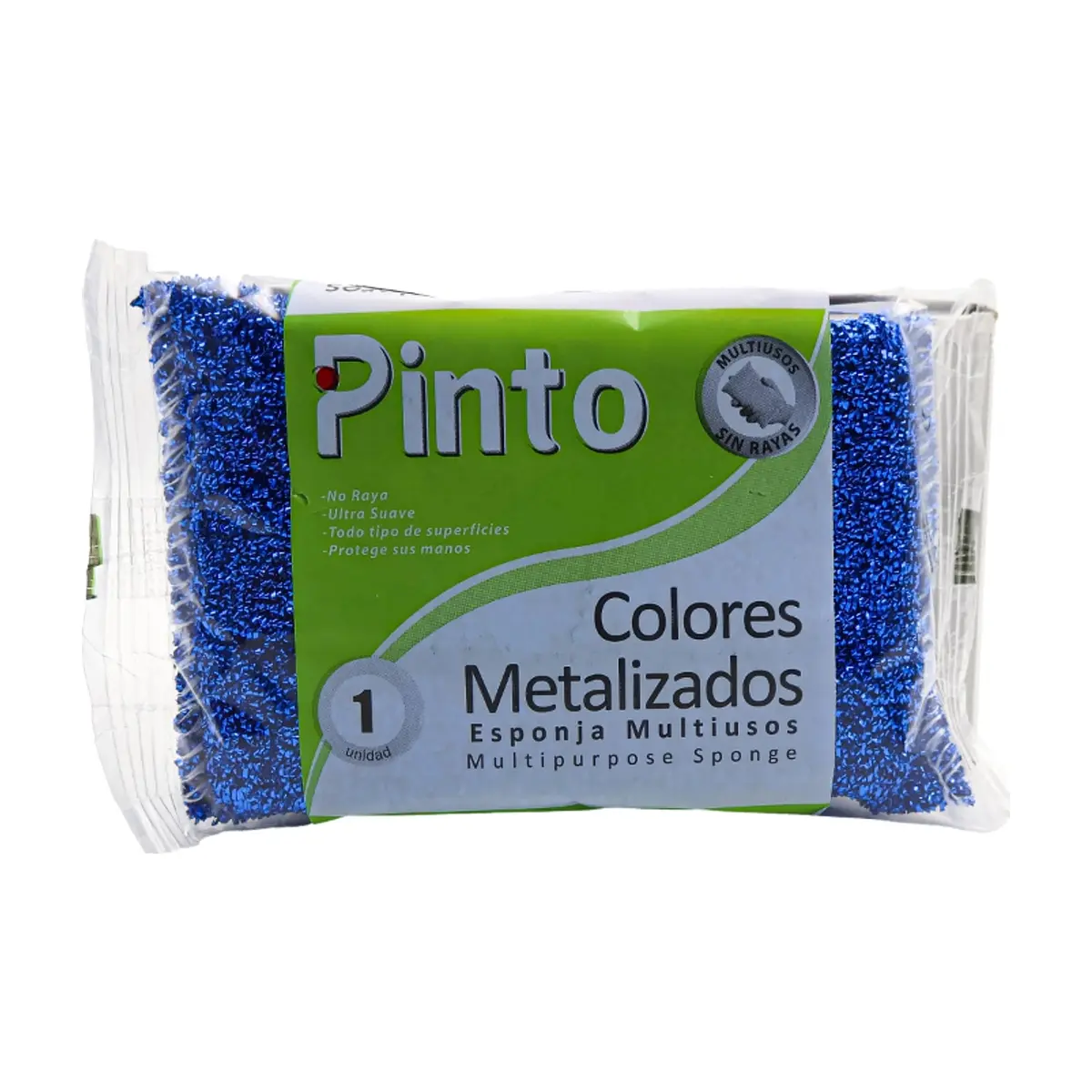 Esponja multiusos colores metalizados Pinto - Thumbnail 3