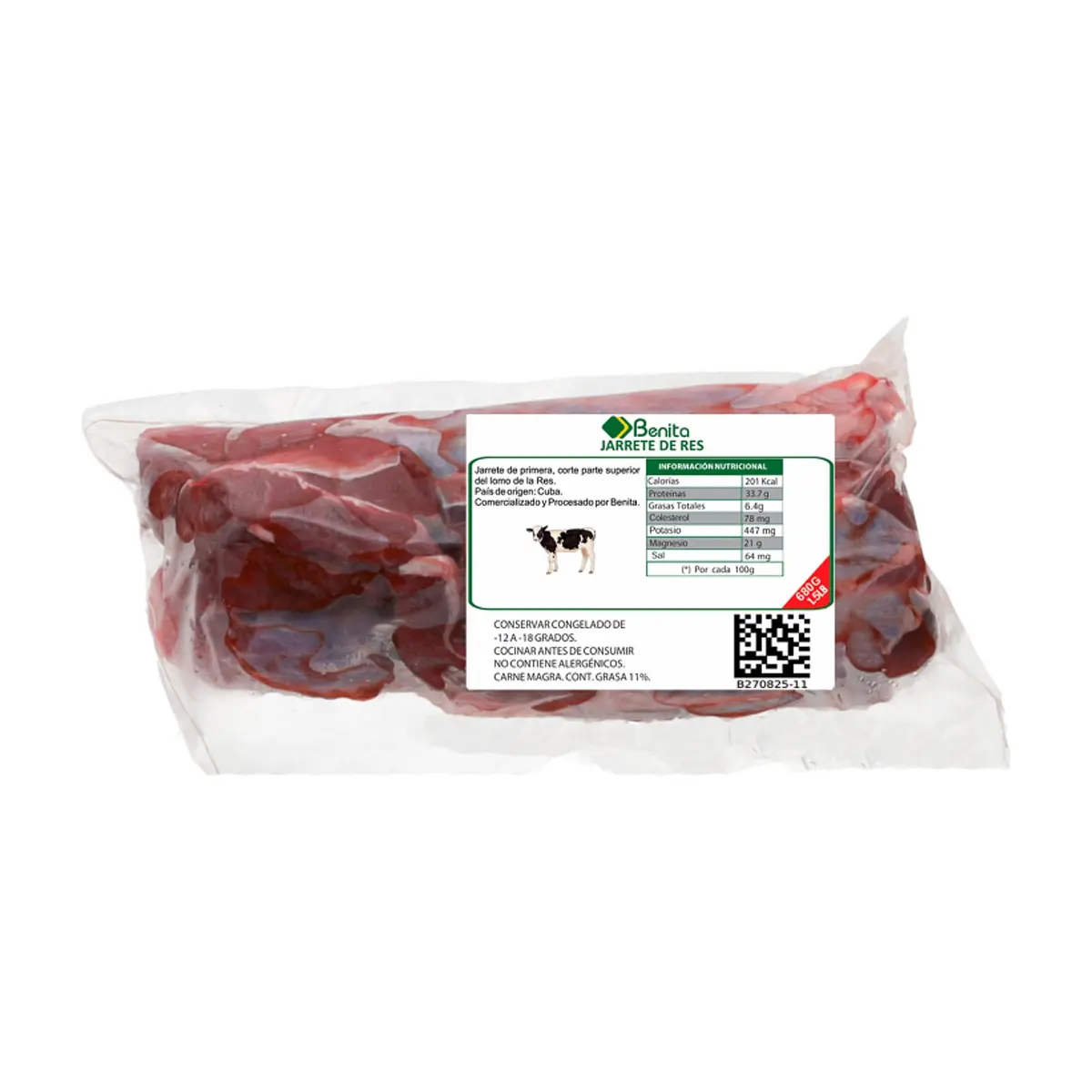 Jarrete de res Benita (680 g / 1.5 lb) - Miniatura 2