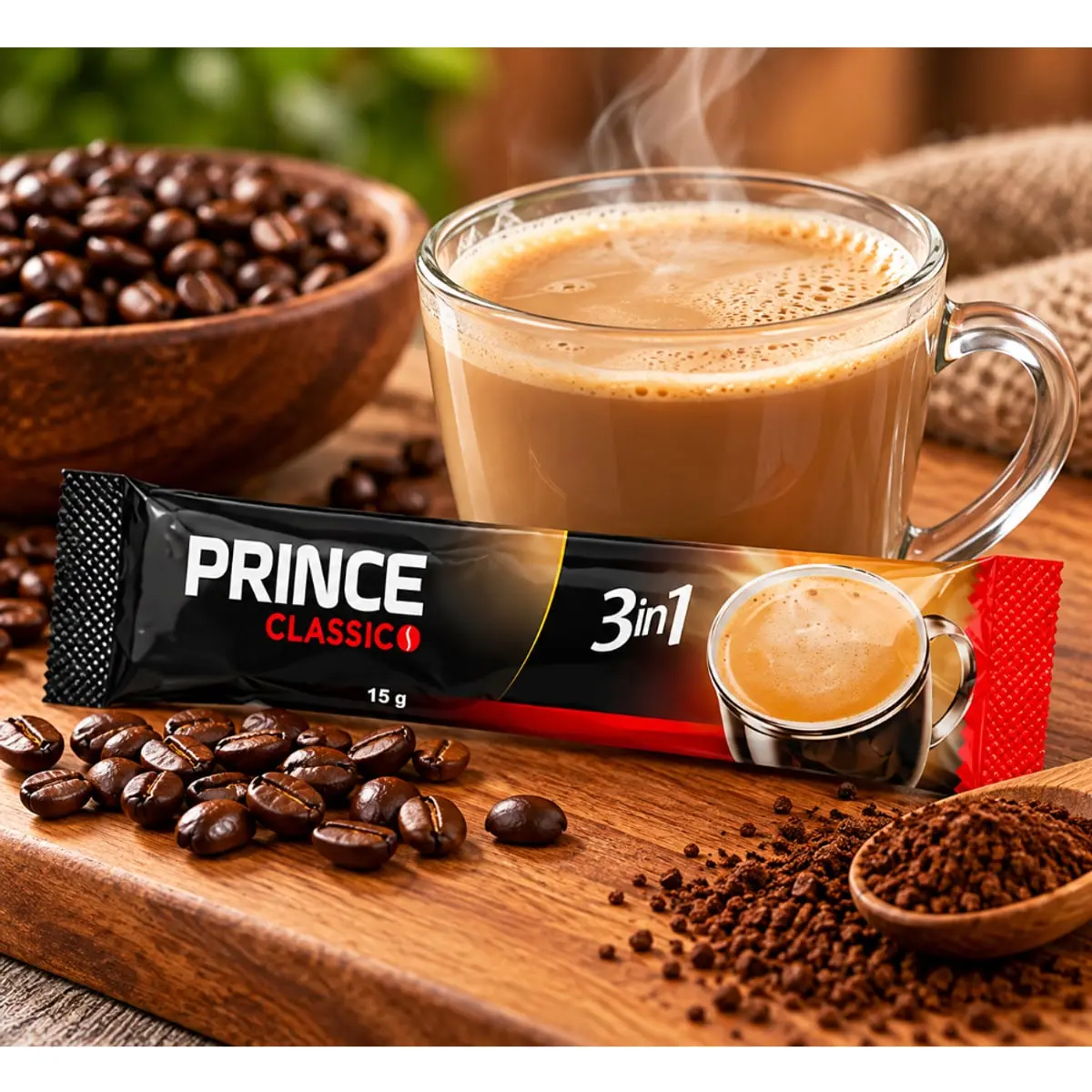 Café instantáneo 3 en 1 Prince Classico (15 g) - Miniatura 4