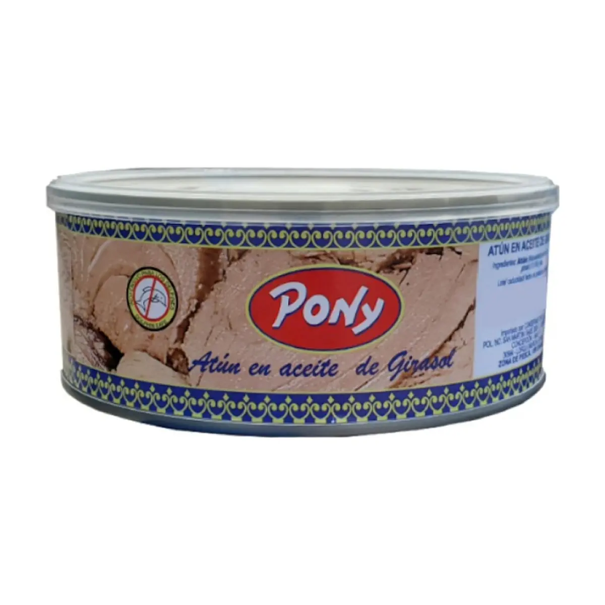 Atún en aceite de girasol Pony (750 g / 1.65 lb) - Miniatura 1