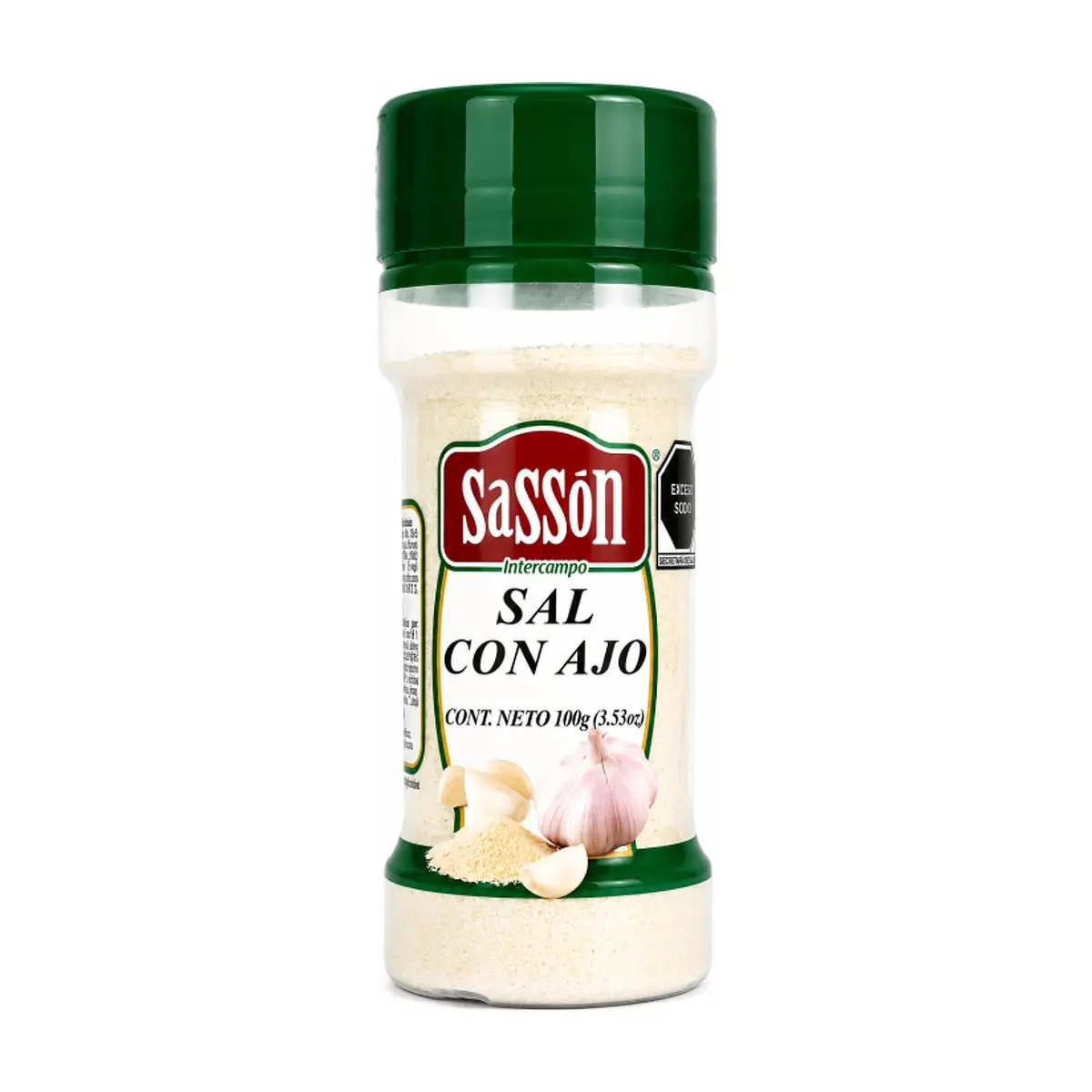 Sal con ajo Sassón (100 g / 3.53 oz)