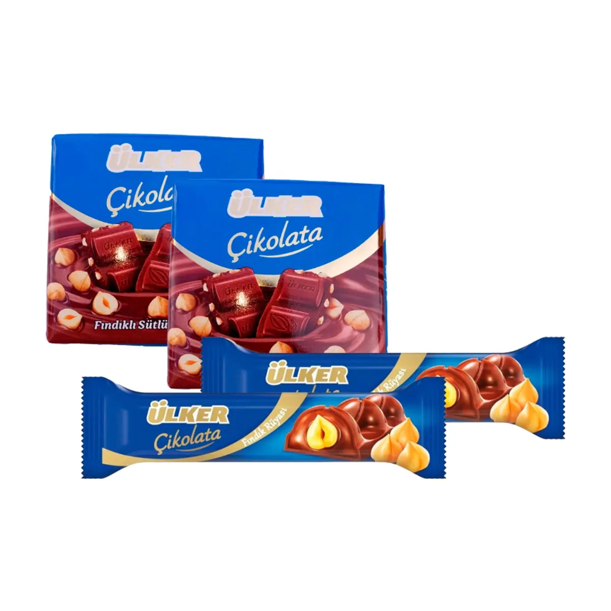 Combo de chocolates con avellanas