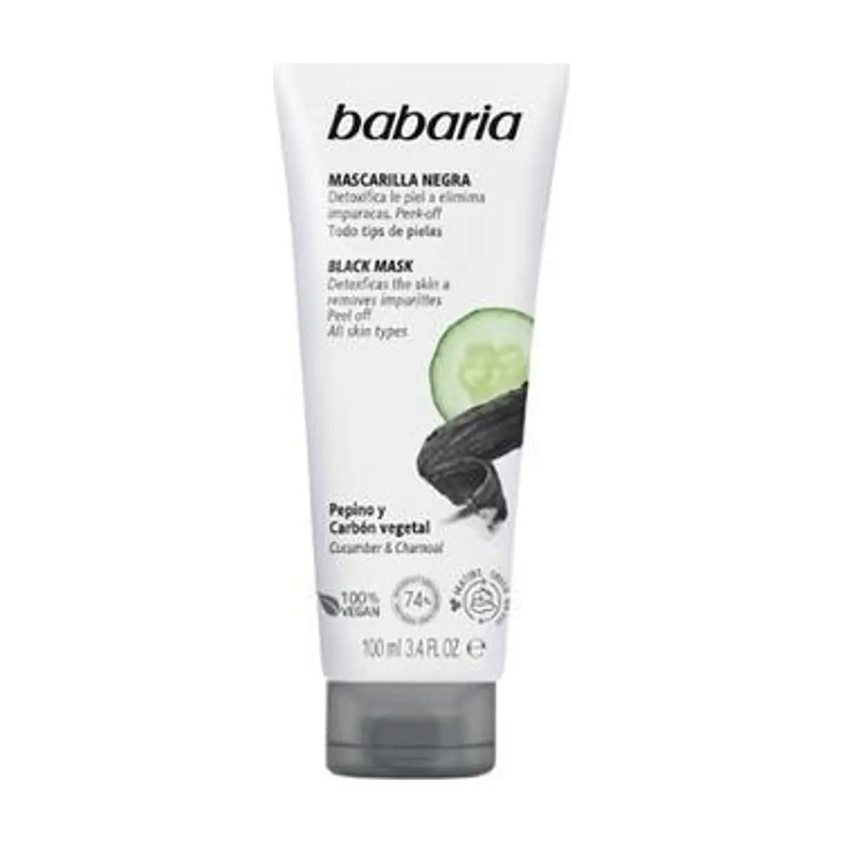 Mascarilla Facial Negra (100 ml) BABARIA