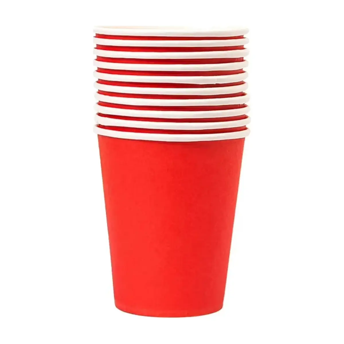 Vasos desechables Rojos