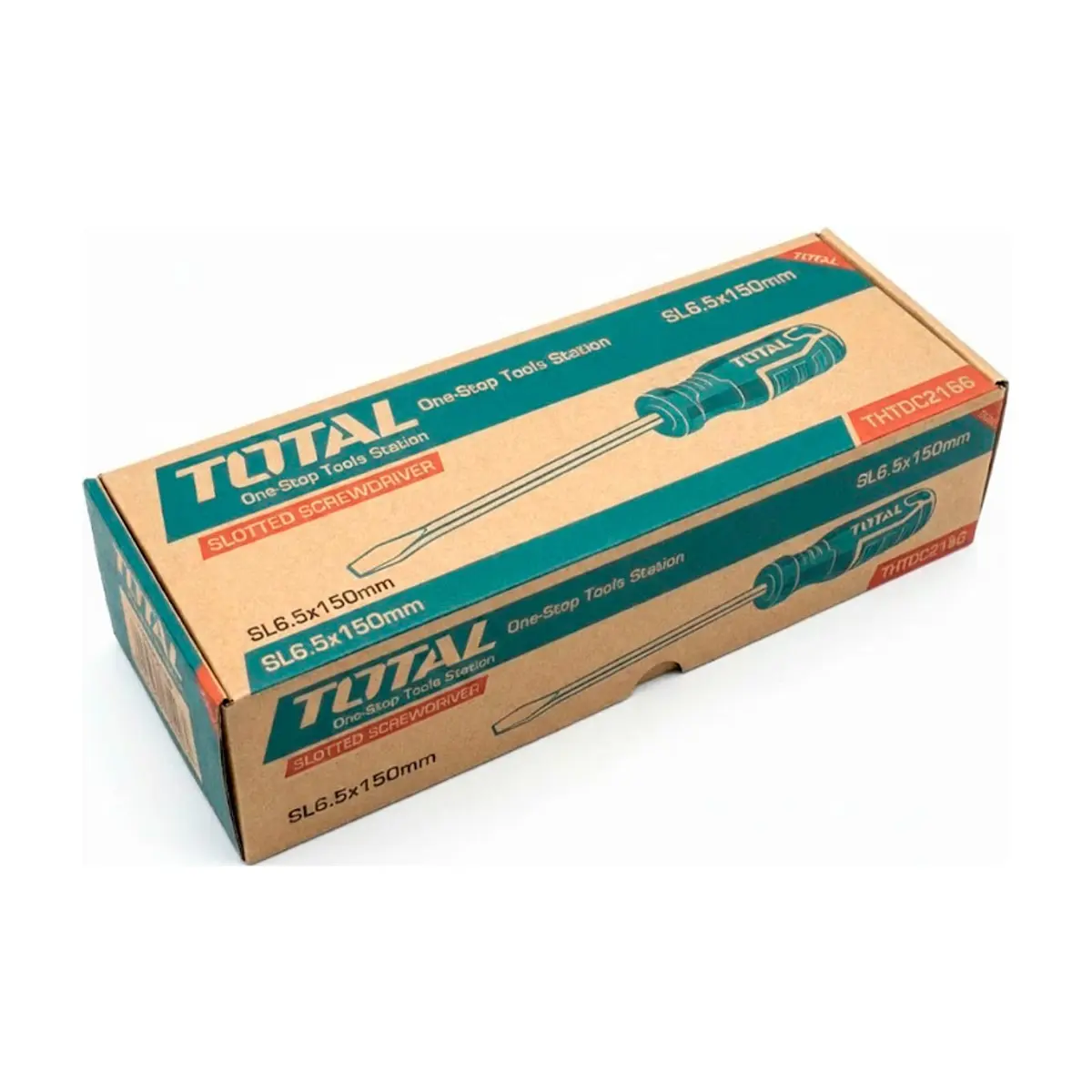 Destornillador de paleta SL6.5 x 150 mm Total Tools THTDC2166 - Thumbnail 7