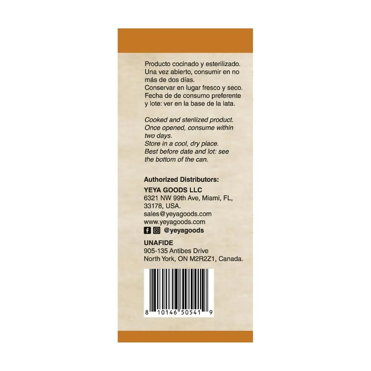 Garbanzos a la jardinera YEYA (415 g / 14.6 oz) - Miniatura 3