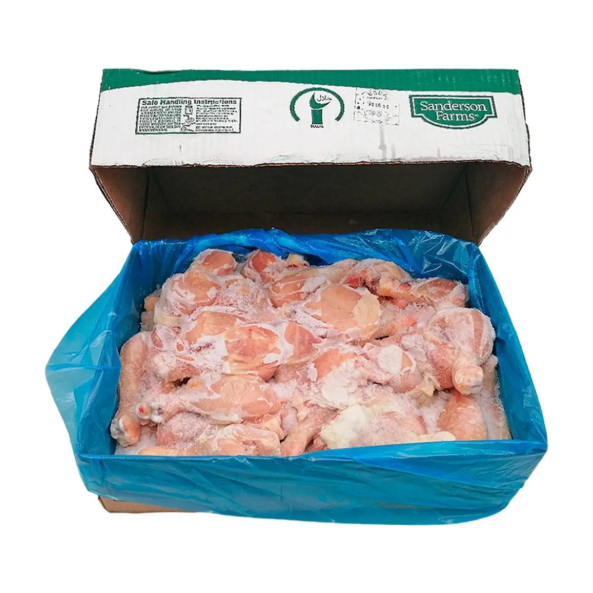 Caja de muslo de pollo Sanderson Farms (15 kg / 33 lb) - Miniatura 2