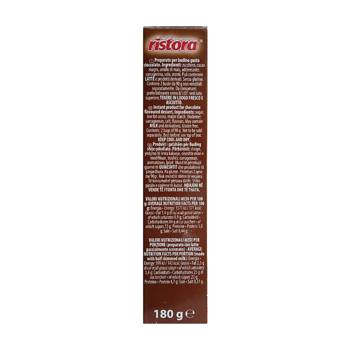 Flan sabor chocolate Ristora (180 g / 6.35 oz) - Thumbnail 8