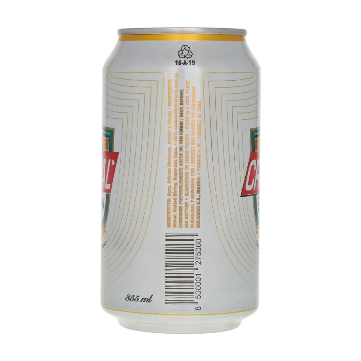 Cerveza en lata Cristal Extra (355 ml) - Thumbnail 2