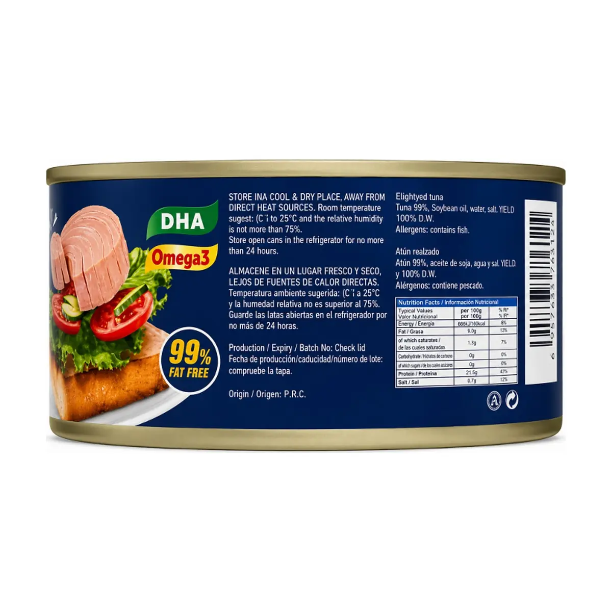 Atún lomitos en aceite Lucy (170 g / 5.99 oz) - Thumbnail 3