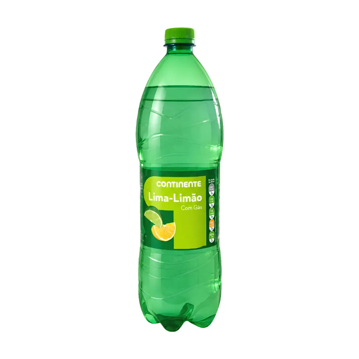 Refresco aromatizado y carbonatado con sabor a lima-limón Continente (2 L / 67.63 floz)