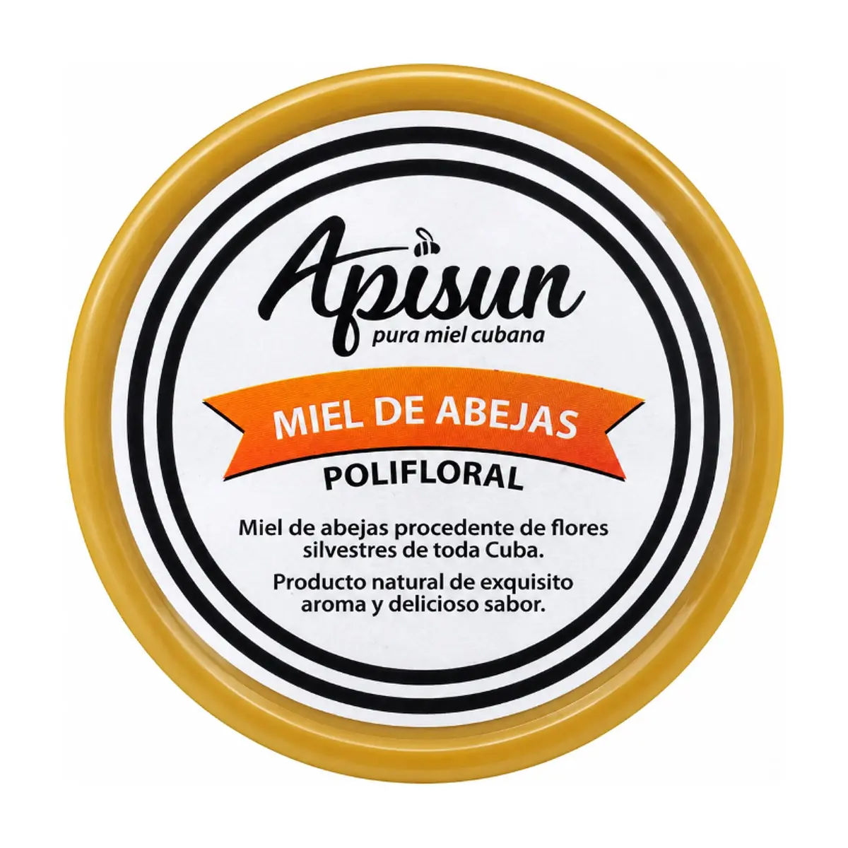Miel de abejas polifloral 100% natural Apisun (4 x 500 g / 1.1 lb) - Miniatura 3