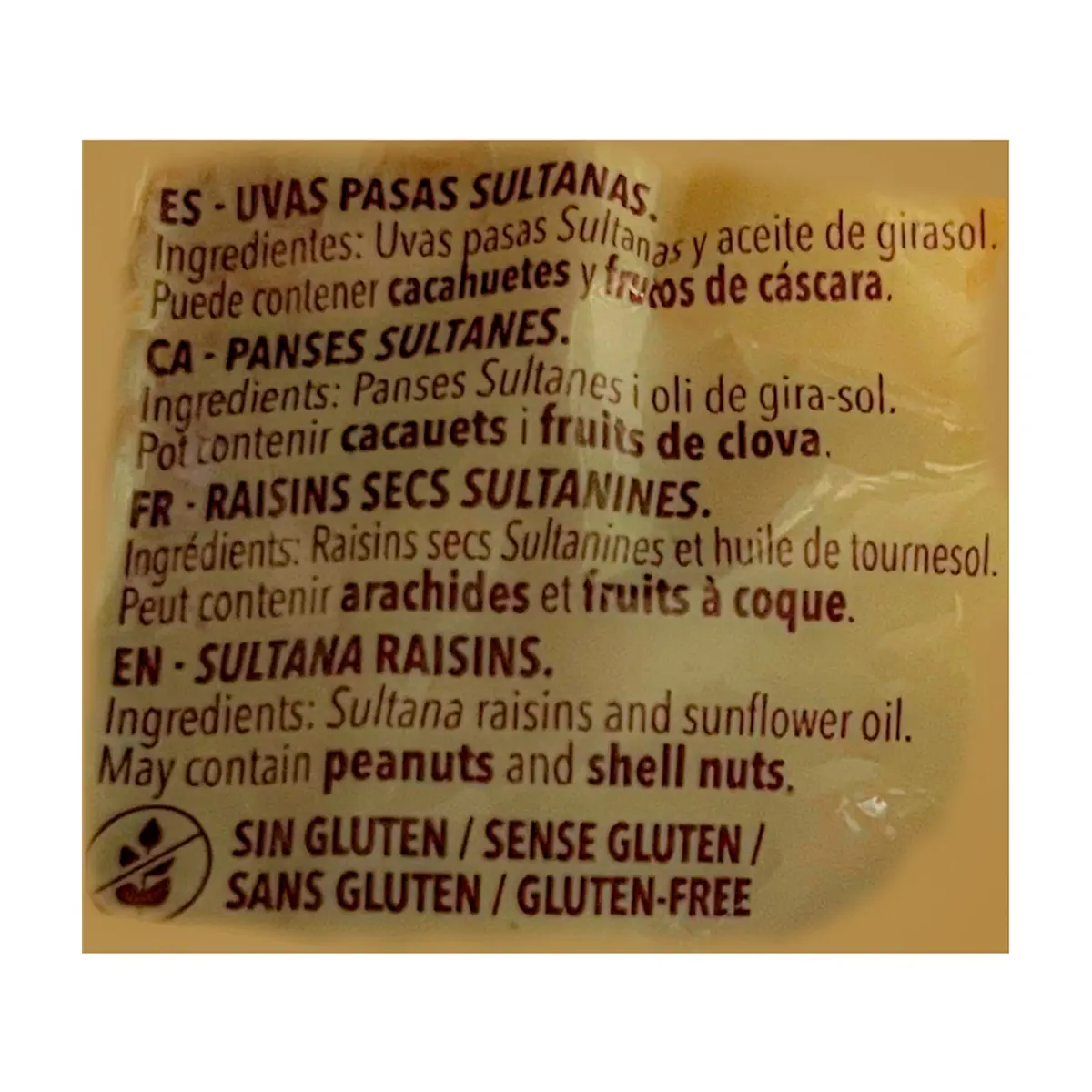 Pasas sultanas Frit Ravich (150 g / 5.29 oz) - Miniatura 2