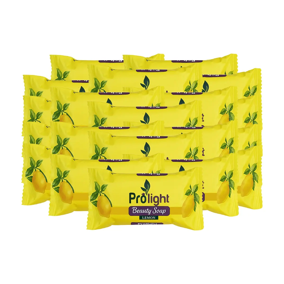 Jabón de belleza con fragancia a limón Prolight (20 x 100 g / 3.52 oz)