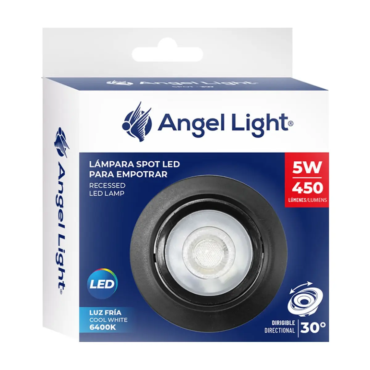Lámpara LED de empotrar de 5 W Angel Light