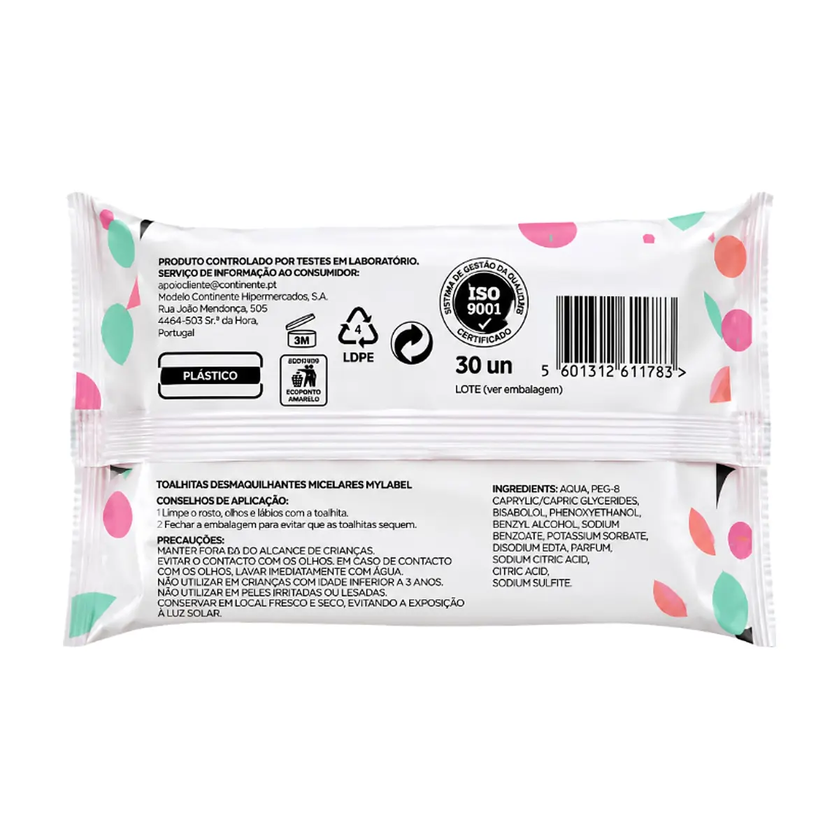Toallitas desmaquillantes micelares MYLABEL (30 U) - Thumbnail 2