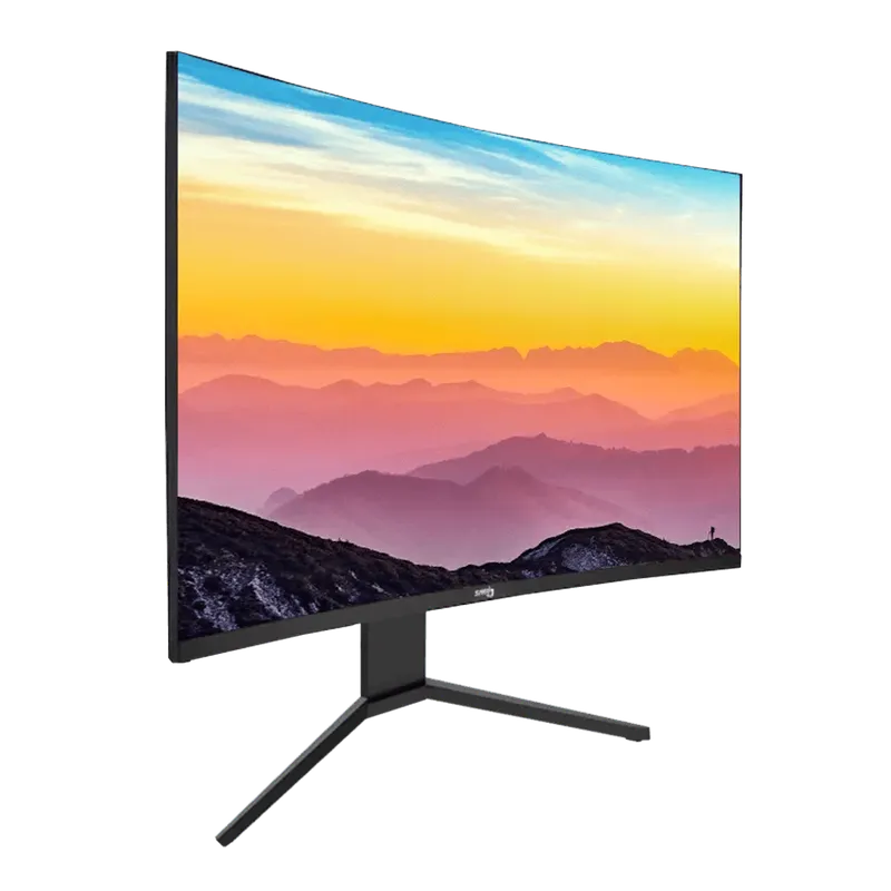 Monitor 27"" Curvo FullHD 2xHDMI, DP, Salida de Audio, Bocinas - Miniatura 2