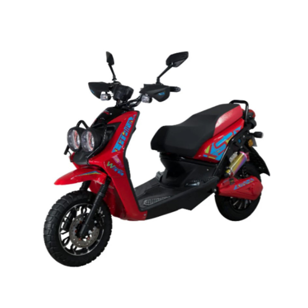 moto eléctrica murasaki xs3 terrain series automatica roja