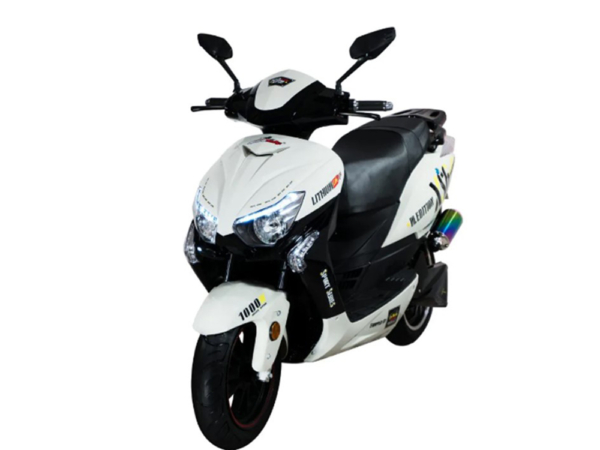 Moto eléctrica – MURASAKI XS6 LIFEPO4 Military Edition blanca