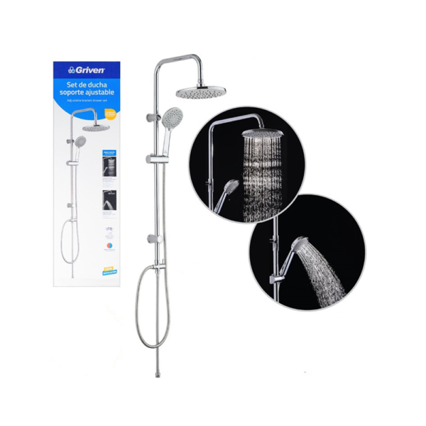 Set de ducha con soporte adaptable para baño envíos a cuba