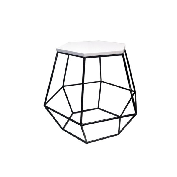 Mesa hexagonal mesa para el hogar