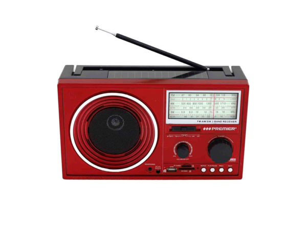 Radio recargable, radio portátil radio marca premier