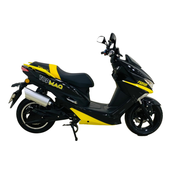 motocicleta electrica topmaq fs amarillo para cuba