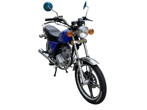 moto a gasolina mishozuki azul para cuba