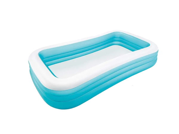 piscina inflable rectangular marca INTEX para cuba