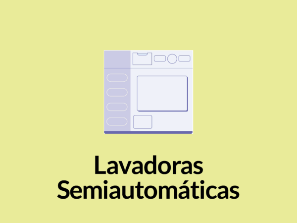 Lavadoras Semiautomáticas